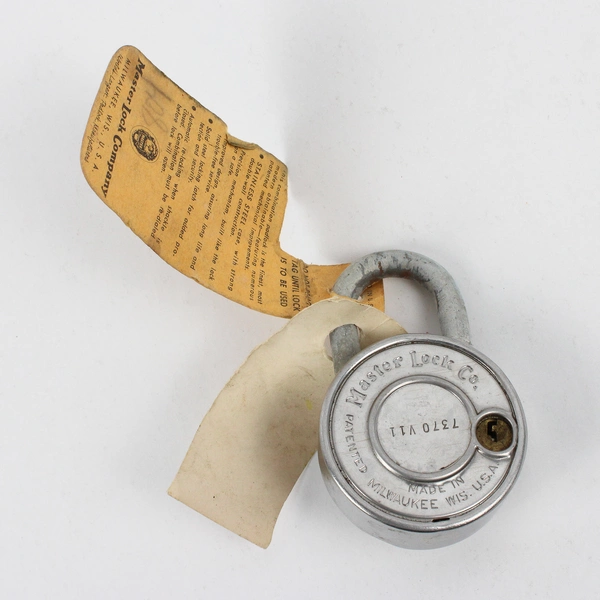 VTG Master Lock Co. Padlock with Combination
