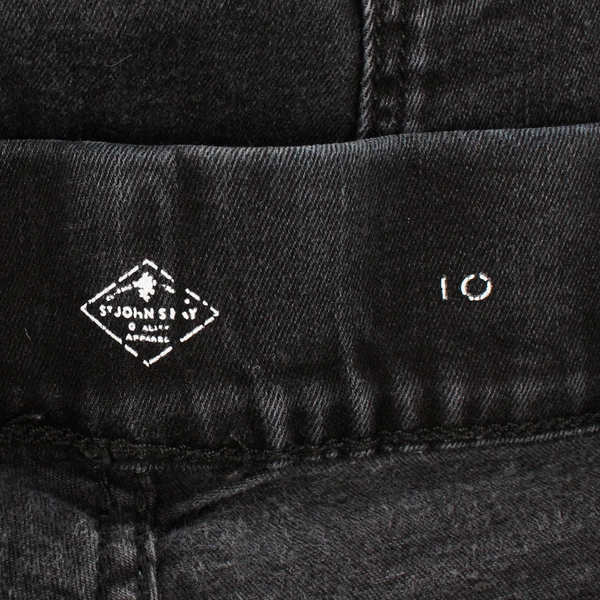 St. John’s Bay Women's 10 Black Pull-on Jegging