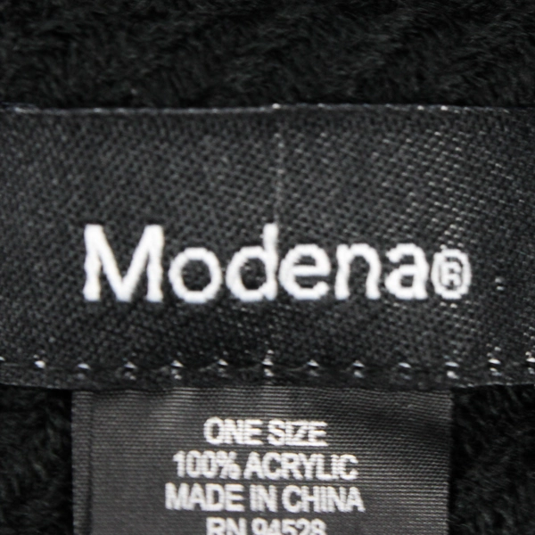 Modena Multicolor Plaid Acrylic Loop Scarf One Size