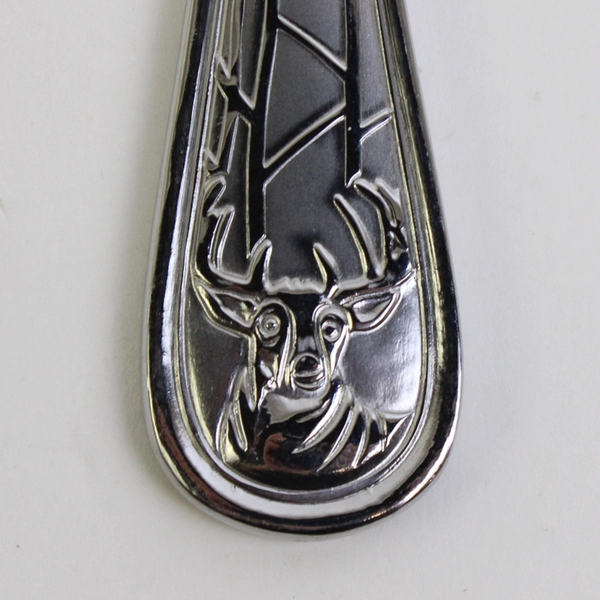 Mossy Oak Stainless Flatware M801 Pattern Solid Steak Knife 9.25 Inches