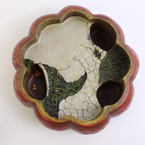 Resin Halloween Pumpkin Haunted Fairy Garden Figurines Decoration