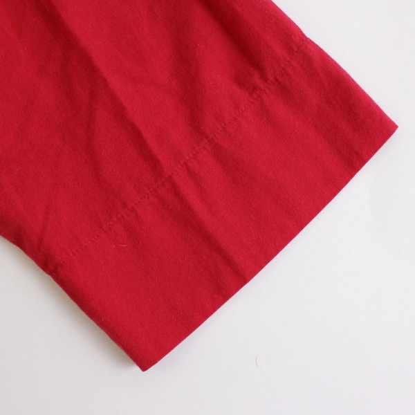 Tap & Co Red Christmas Quarter Length Sleeve Button Up Women's Size 3X