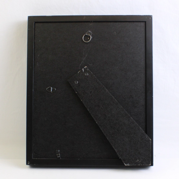 African Batik Framed Print Mother with Child Heidi Lange 10" x 12"