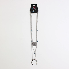 Paparazzi Lunar Lotus Necklace And Earring Set