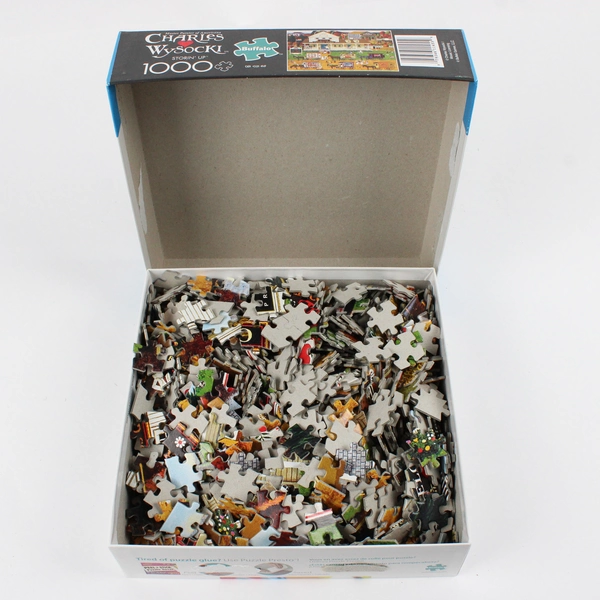 Charles Wysocki Jigsaw Puzzle: Storin' Up 1000 Pcs. Complete
