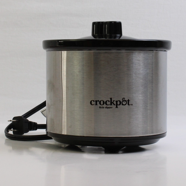 Crock-Pot Little Dipper Stainless Steel Slow Cooker Model 32041-BC