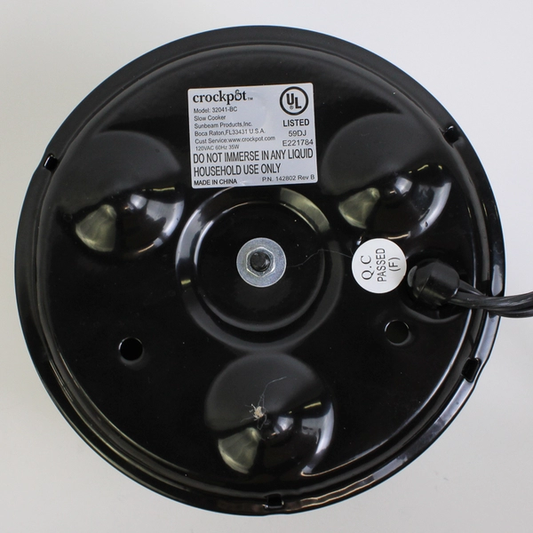 Crock-Pot Little Dipper Stainless Steel Slow Cooker Model 32041-BC