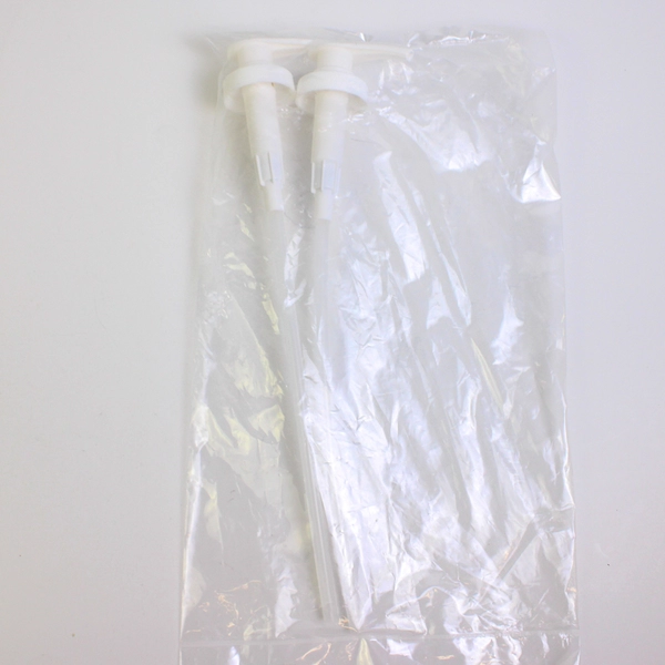 Lot of 5 White Plastic Soap Pump Dispenser Tops 12.5" New Sealed