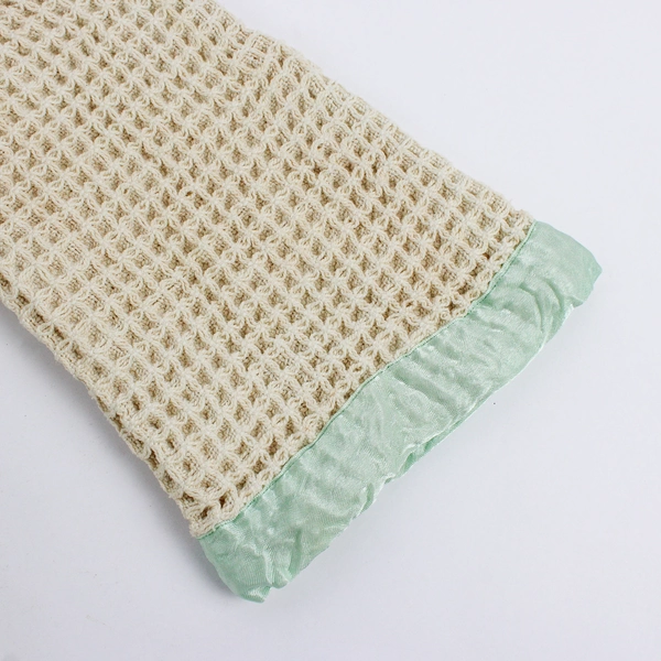 Vintage Women's M Handmade Bed Jacket with Satin Trim