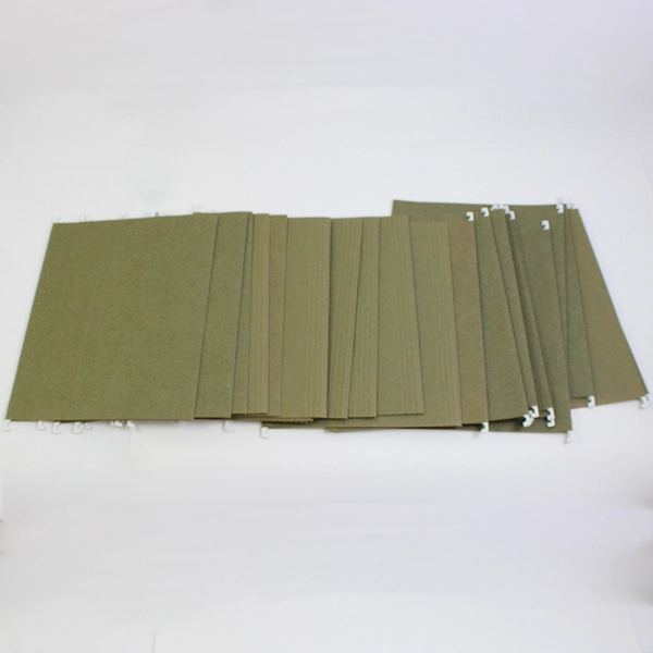 Lot of 25 Unbranded Dark Green Hanging File Organizers