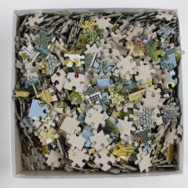 Charles Wysocki Jigsaw Puzzle The Whippersnappers Of Cape Cod 1000 pcs. Complete