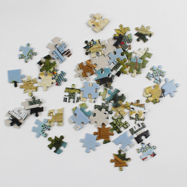 Charles Wysocki Jigsaw Puzzle The Whippersnappers Of Cape Cod 1000 pcs. Complete