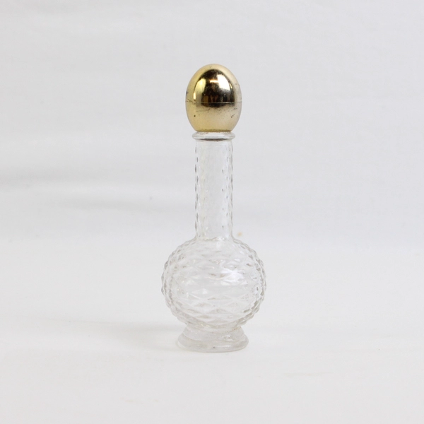 Avon Miniture Fragrances Fling 1968 Clear Glass Bottle 3.75" Tall (Empty Bottle)