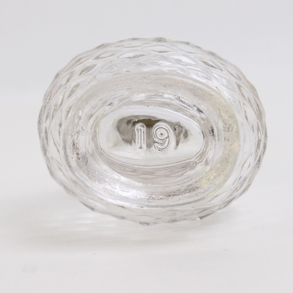 Avon Miniture Fragrances Fling 1968 Clear Glass Bottle 3.75" Tall (Empty Bottle)