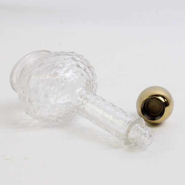 Avon Miniture Fragrances Fling 1968 Clear Glass Bottle 3.75" Tall (Empty Bottle)