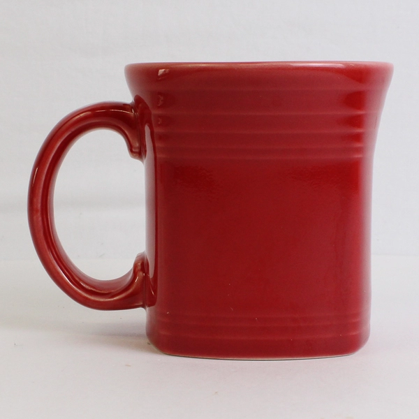 2010 Homer Laughlin Fiesta Scarlet Square Bottom Coffee Mug