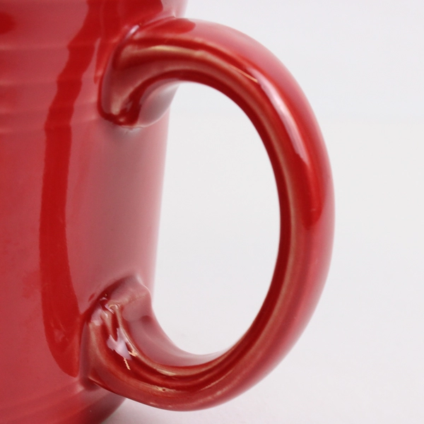 2010 Homer Laughlin Fiesta Scarlet Square Bottom Coffee Mug