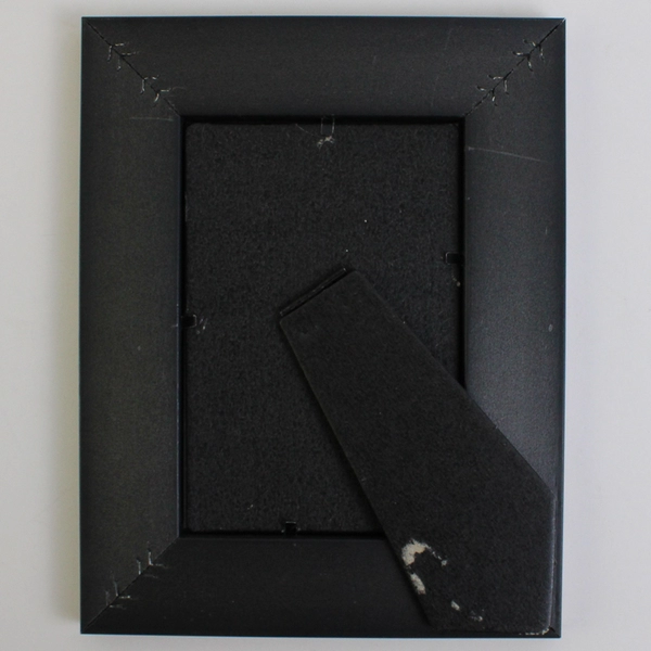 Silver Metal & Glass Photo Frame 3.8x5.8 Picture Holder 7"x9" Decorative Frame