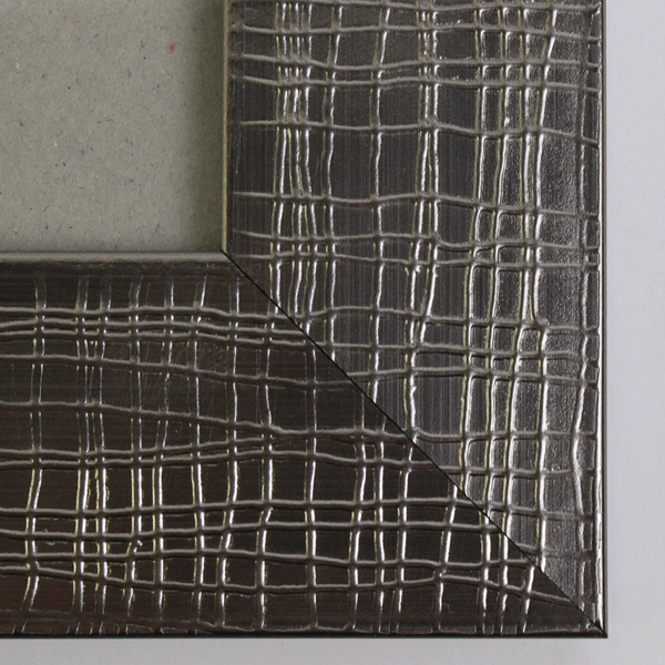 Silver Metal & Glass Photo Frame 3.8x5.8 Picture Holder 7"x9" Decorative Frame