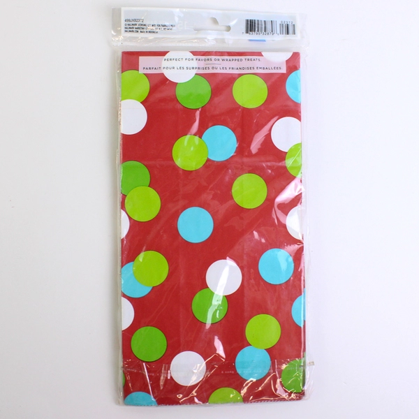 Pack of 15 Hallmark Favor Bags Christmas New Years Birthday