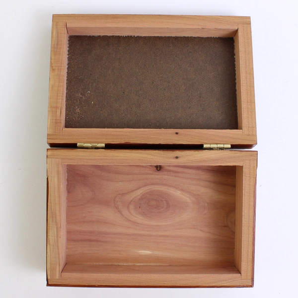 Multnoma Falls Oregon Travel Souvenir Wooden Trinket Box