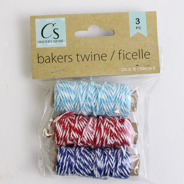 2 Packs of 3 Crafter's Square Bakers Twine New Sealed