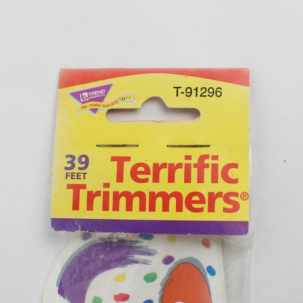 Trend Terrific Trimmers Multicolor Swoosh 30 ft Classroom Decor