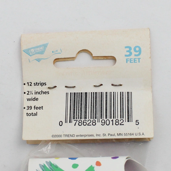 Trend Terrific Trimmers Multicolor Swoosh 30 ft Classroom Decor