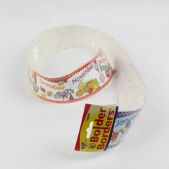 Trend Bolder Borders Multicolor Calendar Design 35 1/2 ft Classroom Decor