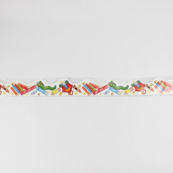 VTG 1990 Eureka Schooltime Deco Trims 28 ft Total Bulletin Board Decor