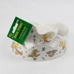 VTG Eureka Suzy's Zoo Spring Deco Trims 18 ft Total Bulletin Board Decor