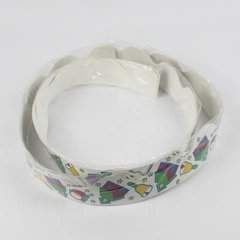 Vintage Multicolor Schoolhouse Design Bulletin Board Trim 43 ft Total