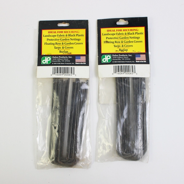 Dalen Garden Staples 20 count (2 packs) Outdoor Landscaping Seasonal Steel NOS