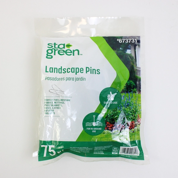 Sta Green Landscape Pins #673731 4 inch 75 Count NEW