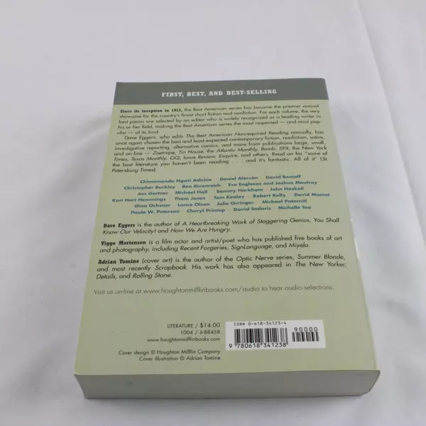 The Best American Nonrequired Reading 2004 Paperback