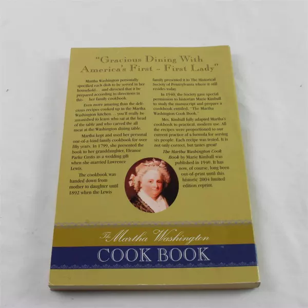 The Martha Washington Cook Book 2005 Paperback by Marie Kimball