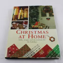 Christmas at Home Hardcover Book 1998 Holiday Decor