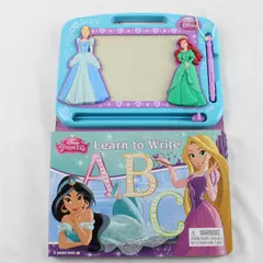 Disney Princess Learn to Write ABC Book & Magnetic Drawing Kit