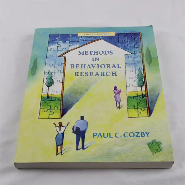 Methods in Behavioral Research by Paul C. Cozby Paperback 