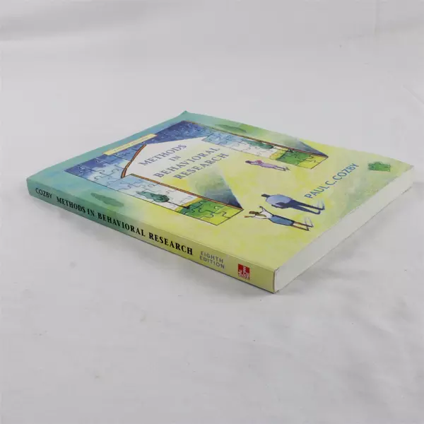 Methods in Behavioral Research by Paul C. Cozby Paperback 