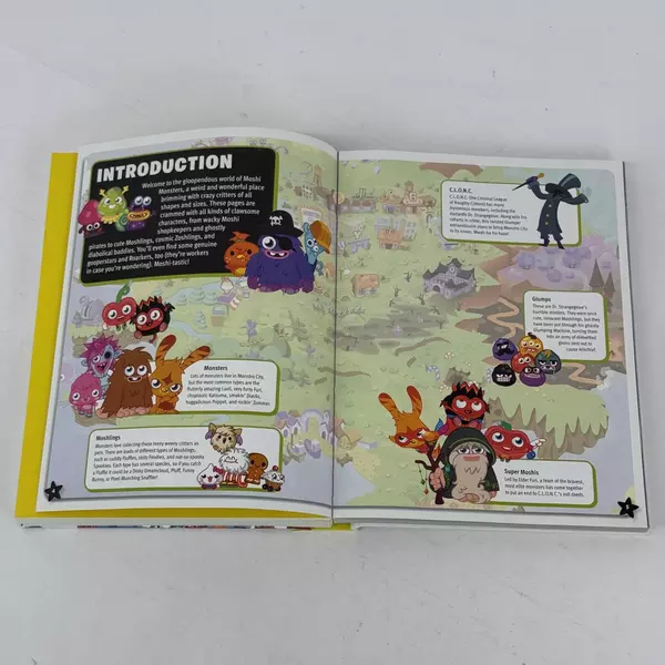 2023 Moshi Monsters Character Encyclopedia Hardcover Cleverley Holawaty Sipi