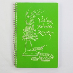 Valley's Favorite Recipes Spiral Bound Recipe Book, Portland, OR, 1980