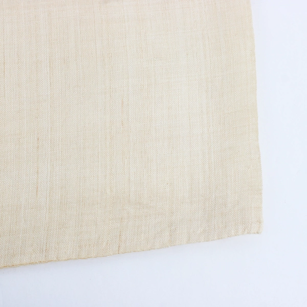 Vintage Damask Linen 44 Inch Square Tablecloth Palm Tree And Hut Pattern