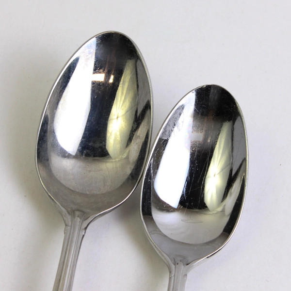 Lot Of 4 Lenox Metropolitan (Stainless) Flatware 3 Teaspoons 1 Oval Soup Spoon
