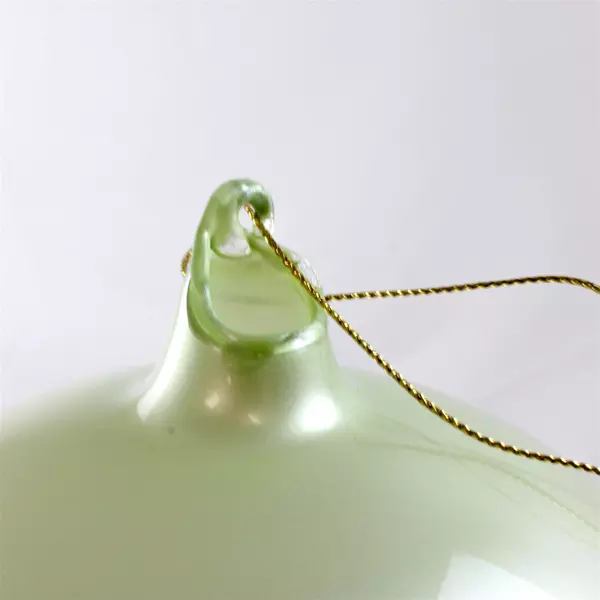 Four 5 Inch Shatterproof Ball Christmas Ornaments Red And Opalescent White