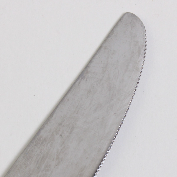 Lot Of 3 Oneida Silver Obsidian (Stainless) Flatware Dinner Knives 9.5" Long