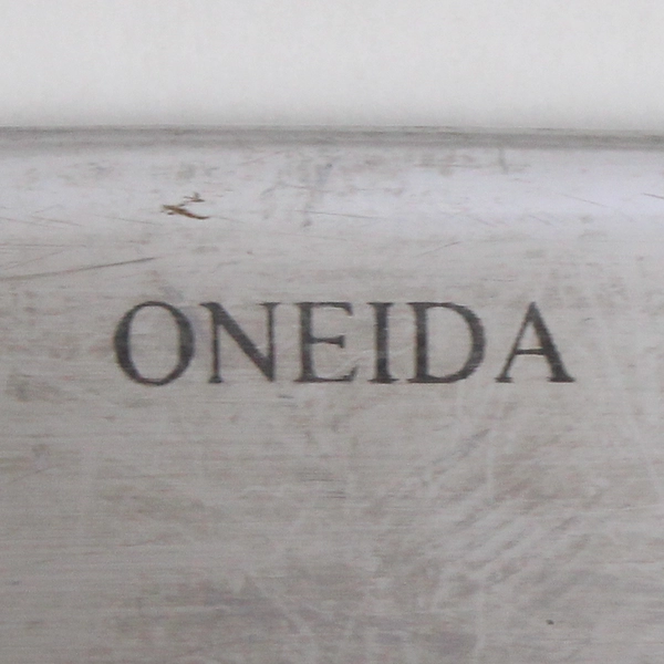 Lot Of 3 Oneida Silver Obsidian (Stainless) Flatware Dinner Knives 9.5" Long