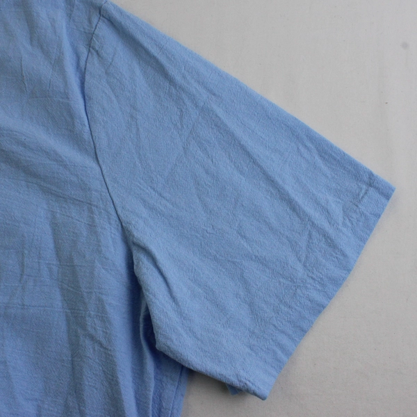 Blue Short-Sleeve Top Dragonfly Graphic Women's Size 5XL