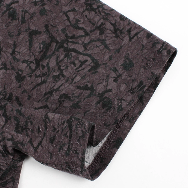 LuLaRoe Brown Patterned Short Sleeve Shirt Women's Size Small