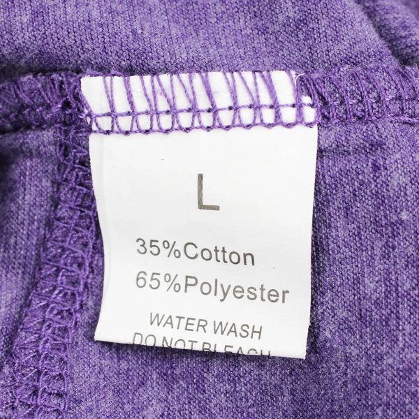 Unbranded Women's L Purple Heather Workout Long Sleeve Shirt